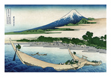 Shore of Tago Bay, Ejiri at Tokaido Poster von Katsushika Hokusai