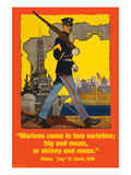 Marines Come in Two Varieties Prints by Wilbur Pierce