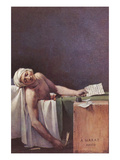 The Murdered Marat Photographie par Jacques-Louis David