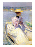 White Dory Affiches par Frederick Childe Hassam
