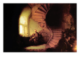 The Philosopher Poster van Rembrandt van Rijn