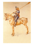 Rider in the Armor Posters by Albrecht Durer