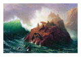 Seal Rock, California Affiches par Albert Bierstadt