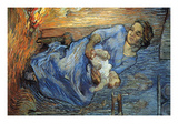 Rake Poster van Vincent van Gogh Rake Poster van Vincent van Gogh