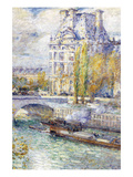 The Louvre on Port Royal Posters par Frederick Childe Hassam