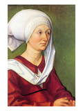 Portrait of Barbara Durer, Born Holper Posters by Albrecht Durer
