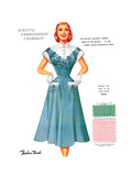 Schiffli Embroidered Chambray Prints by  Fashion Frocks