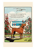 Gingerbread Dog Prints by Eugene Field