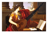 Allegory of Music Posters by Laurent de La Hyre