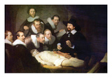 Anatomy of Dr. Tulp Posters par Rembrandt van Rijn 