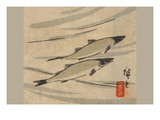 River Trout (Ayu Zu) Posters par Utagawa Hiroshige