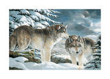 Wolf Watch Posters by Amneris Fernandez