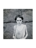 Child Living in Oklahoma City Shacktown Print by Dorothea Lange