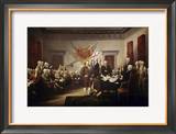 Signing of the Declaration of Independence Framed Giclee Print by John Trumbull