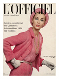 L'Officiel, September 1963 - Tailleur de Guy Laroche Posters by Philippe Pottier