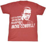 Saturday Night Live - Cowbell T-Shirt