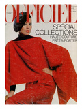 L'Officiel, September 1977 - Ensemble de Pierre Cardin Prints by Roland Bianchini