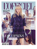 L'Officiel, October 2010 - Dakota Johnson Prints by Sasha Eisenman