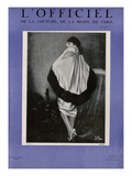 L'Officiel, March 1927 - Drecoll Prints by  Madame D'Ora