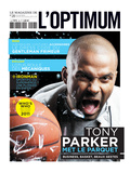 L'Optimum, November 2010 - Tony Parker Poster by Gérard Giaume