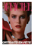 L'Officiel, December 1983 - Christian Dior Boutique Affiches