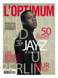 L'Optimum, November 2009 - Jay-Z Art by Patrick Swirc