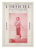 L'Officiel, October-November 1922 - Jean Patou Art by Henri Manuel