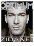 L'Optimum, September 2001 - Zinedine Zidane Print by François Darmigny