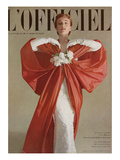 L'Officiel, April 1951 - Ensemble de Balenciaga Prints by Philippe Pottier