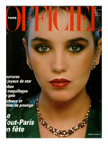 L'Officiel, December 1979 - Isabelle Adjani Poster by Rodolphe Haussaire