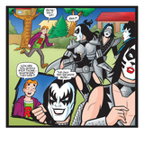 Archie Meets KISS Print