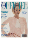 L'Officiel, February 1994 - Karen Mulder Print by Francesco Scavullo