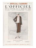 L'Officiel, March 1925 - Mlle Olga Pouffkine Prints by  Rahma