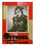 L'Officiel, February 1929 - Mme Brewster Posters by  Madame D'Ora
