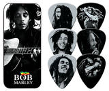 Bob Marley - Silver Portrait Guitar Picks Guitar Picks