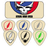 Grateful Dead - Steal Your Face - Cream Guitar Picks Plektre Grateful Dead - Steal Your Face - Cream Guitar Picks Plektre
