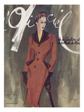 L'Officiel, October 1941 - Collections d'Automne Posters van Lbenigni L'Officiel, October 1941 - Collections d'Automne Posters van Lbenigni