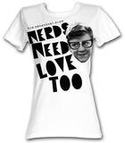 Juniors: The Breakfast Club - Nerd Love T-Shirt