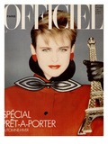 L'Officiel, August 1982 - Claude Montana Prints by Claus Wickrath