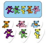 Grateful Dead - Dancing Bears Guitar Picks Plektre Grateful Dead - Dancing Bears Guitar Picks Plektre