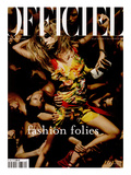 L'Officiel, 2003 - Raquel Zimmermann Porte une Robe en Mousseline de Soie, Christian Dior Prints by Solve Sundsbo