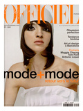 L'Officiel, October 2001 - Maria Caria Print by Nicolas Hidiroglou
