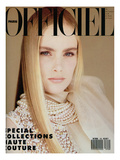 L'Officiel, September 1989 - Tanya Poster by Serge Barbeau