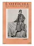 L'Officiel, April 1927 - Jenny Colder Posters by  Madame D'Ora