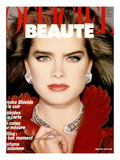 L'Officiel, October 1985 - Brooke Shields Posters by François Lamy