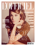 L'Officiel, August 2010 - Alexa Chung Art par Guy Aroch