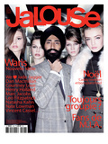 Jalouse, December 2007-January 2008 - Waris, Bara, Marine, Simone, Rosanne Print by Jean-Baptiste Mondino