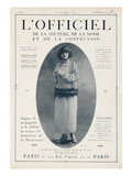 L'Officiel, December 15 1921 - Mlle Soria, Robe de Marshal&Armand Arte por Delphi L'Officiel, December 15 1921 - Mlle Soria, Robe de Marshal&Armand Arte por Delphi