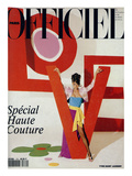 L'Officiel, March 1992 - Love, Le Mot Fétiche d'Yves Saint Laurent Posters by Jonathan Lennard