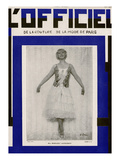 L'Officiel, May 1928 - Margaret Bannerman Art by  Madame D'Ora